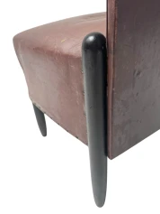 Art Deco Amsterdamse School High-Back Side Chair by Michel de Klerk, 1916